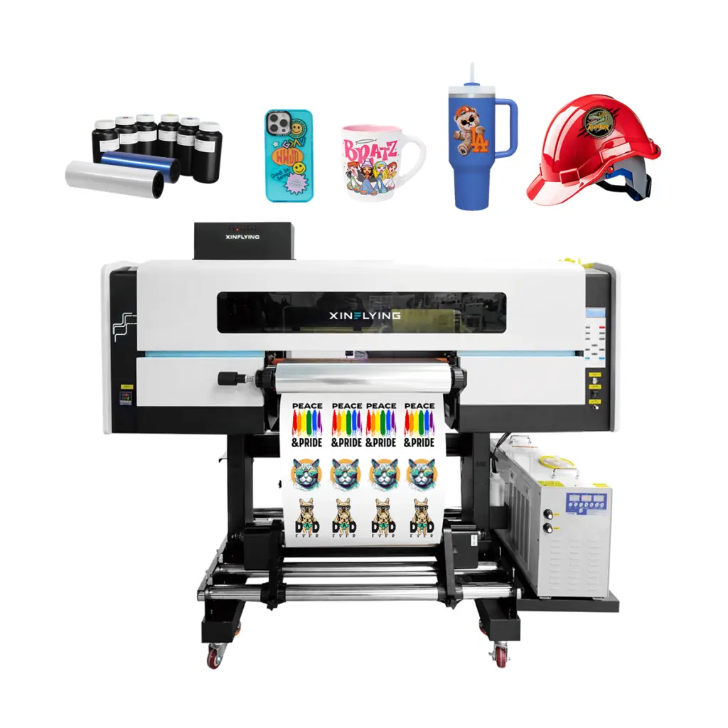 UV DTF printer for hard surface printing applications