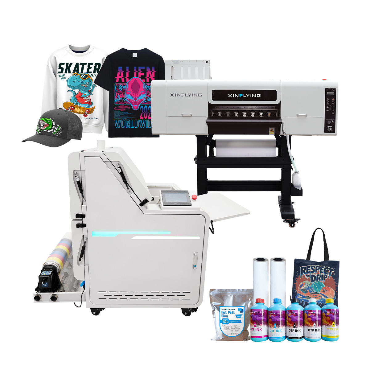 прама на плёначны прынтэр