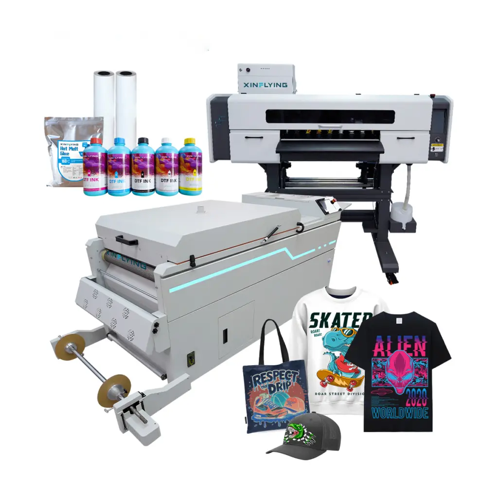 Large format DTF printer for transfer film production