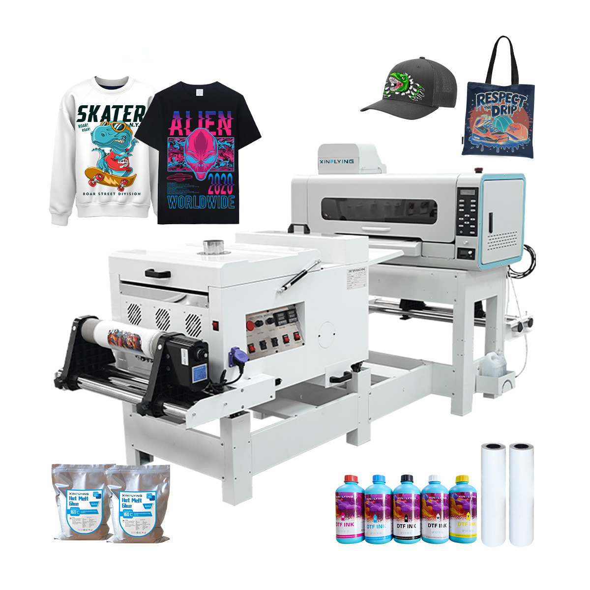 прама на плёначны прынтэр