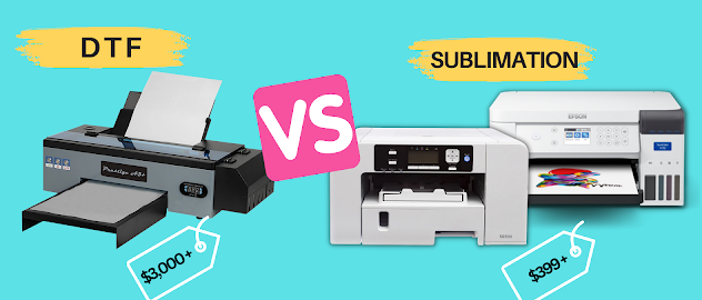Imprimante DTF vs. Imprimante à sublimation - XinFlying
