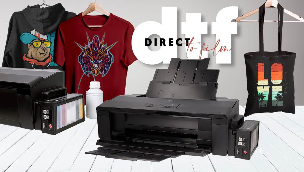 Imprimante DTF Imprimante pour T-shirts L1800 avec bloc d