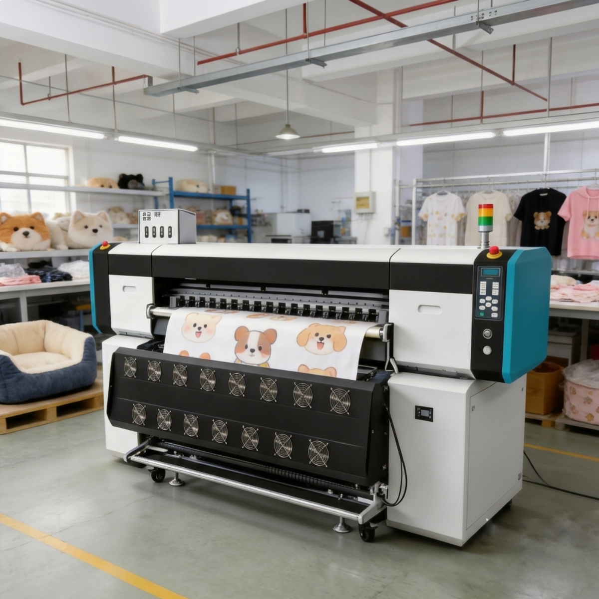 Industrial Dye Sublimation Printer for Textile Printing