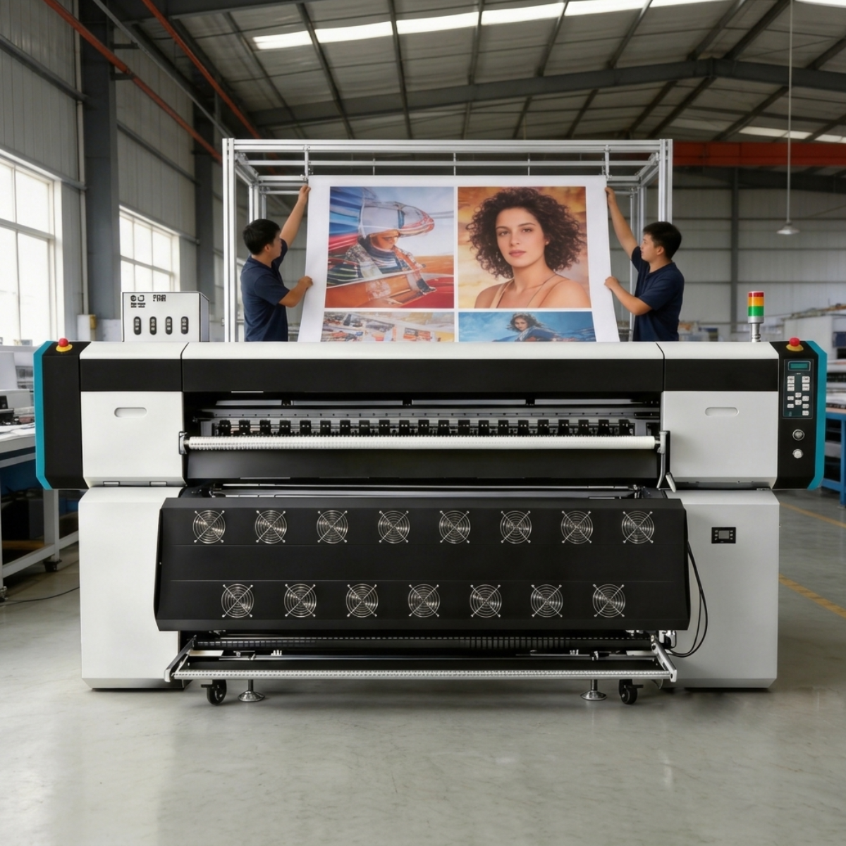 Industrial Dye Sublimation Printer for Textile Printing