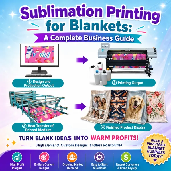 sublimation printing for blankets