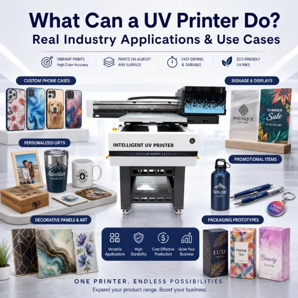 uv flatbed printer application